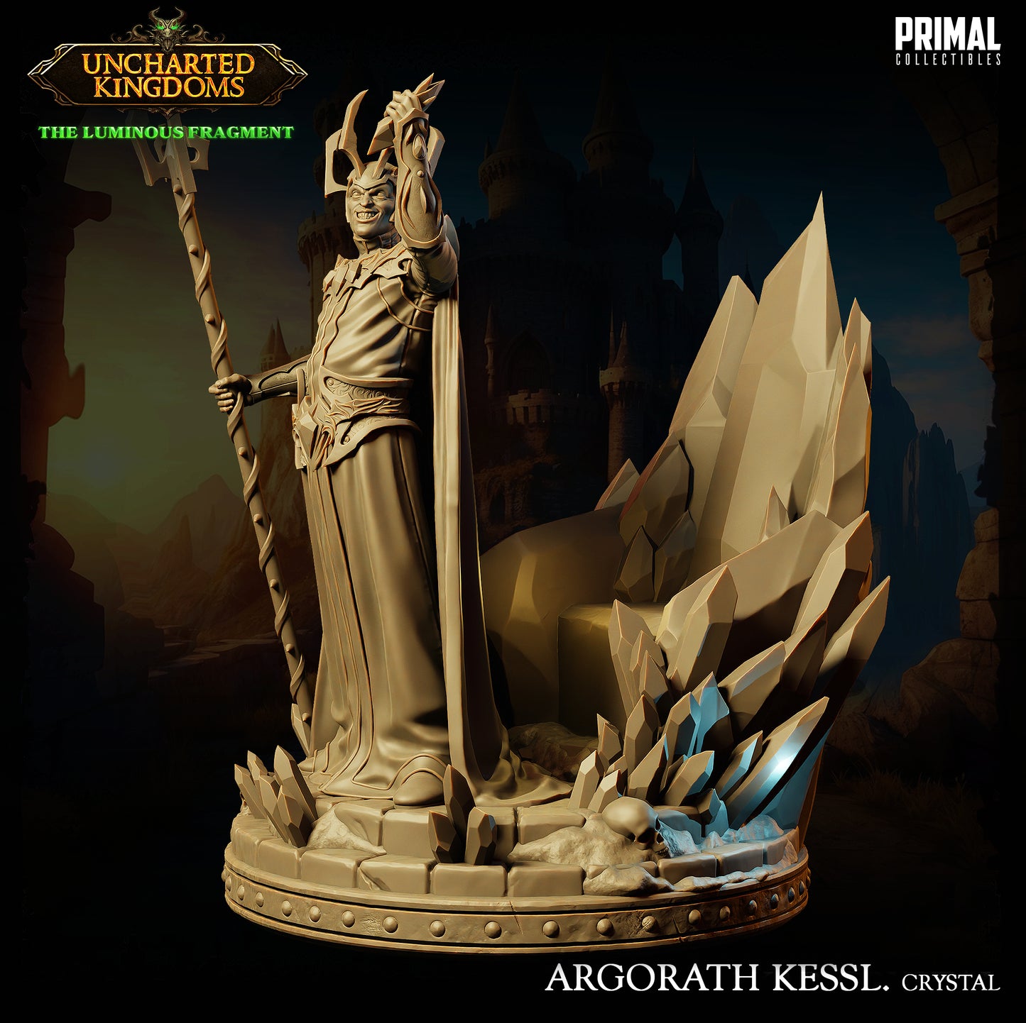 Dark wizard - Argorath Kessl (crystal powerful version) - March 2024 - Uncharted Kingdoms