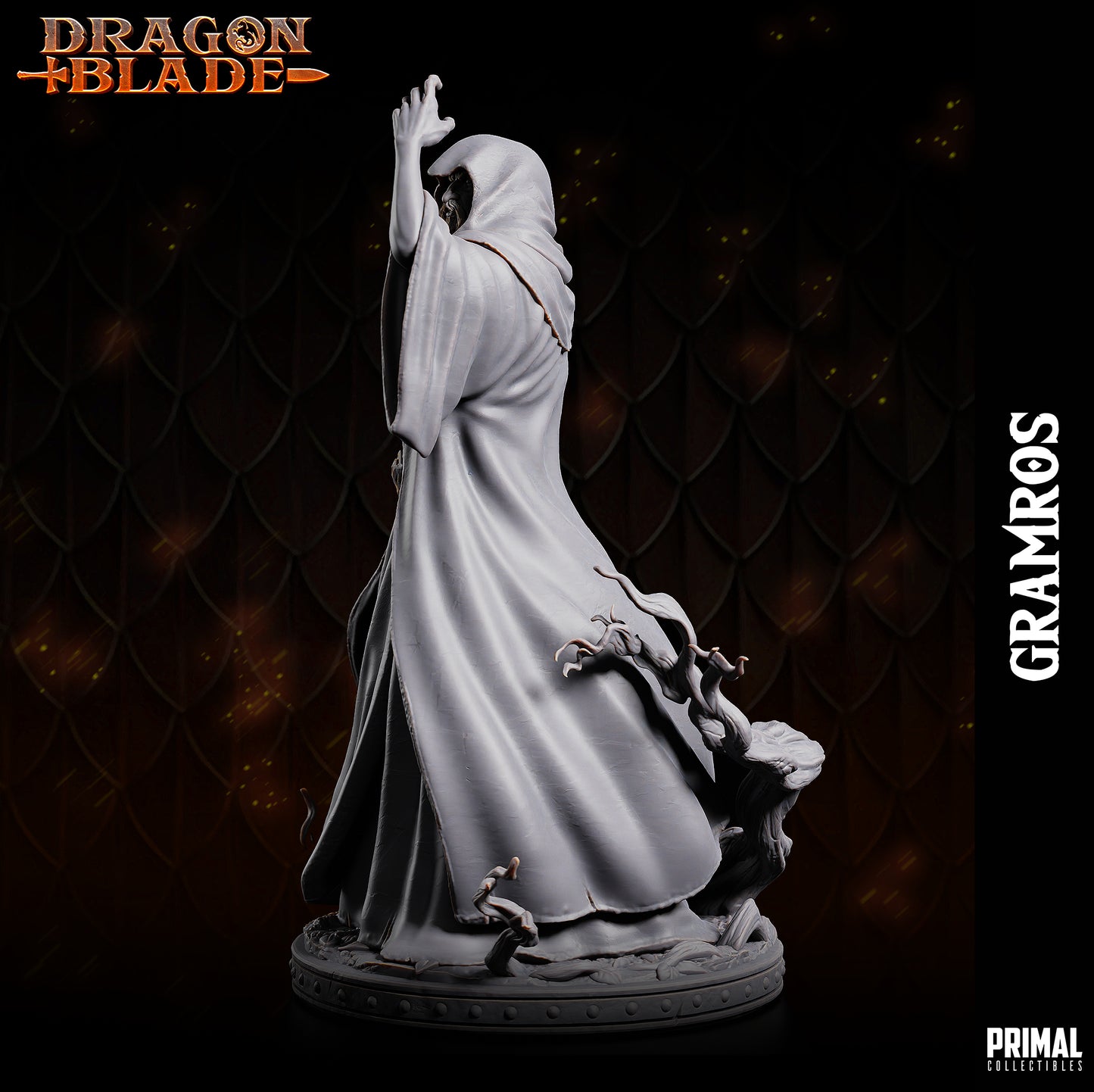 Dark Wizard  - Gramros (the dark one) - October 2023 - DRAGONBLADE-  MASTERS OF DUNGEONS QUEST