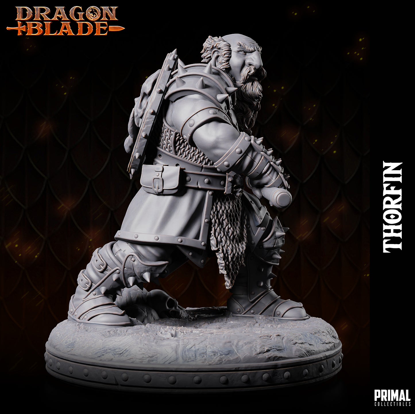 Böser Zwerg - Thorfin - Juli 2023 - DRAGONBLADE - MASTERS OF DUNGEONS QUEST - Primal Collectibles