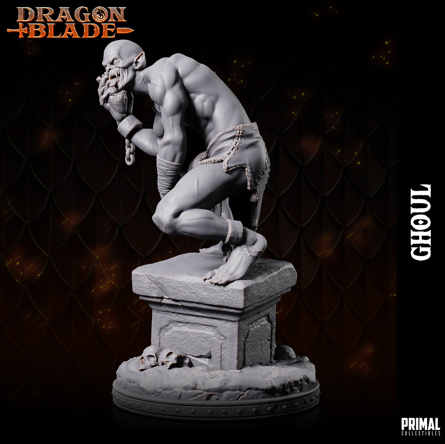 Creature - Ghoul - May 2023 - DRAGONBLADE-  MASTERS OF DUNGEONS QUEST - Primal Collectibles