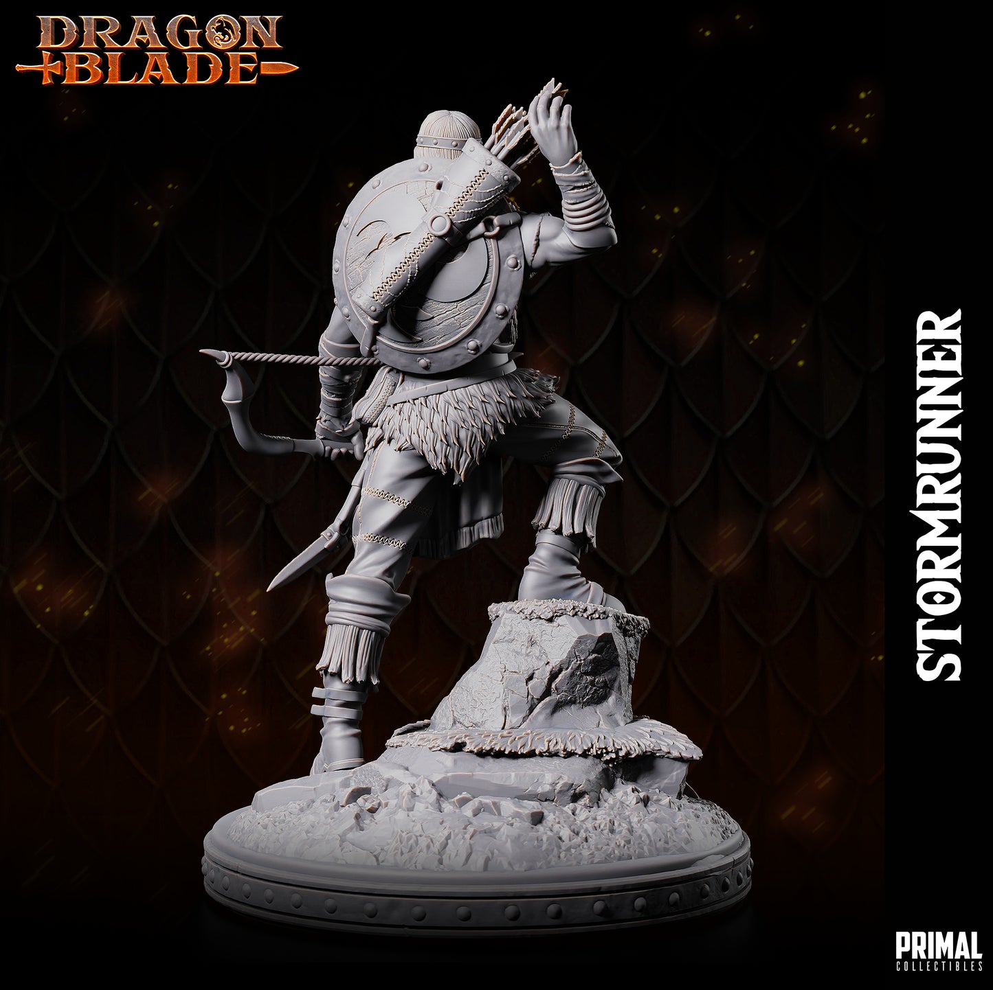 Ranger - Stormrunner - June 2023 - DRAGONBLADE-  MASTERS OF DUNGEONS QUEST - Primal Collectibles