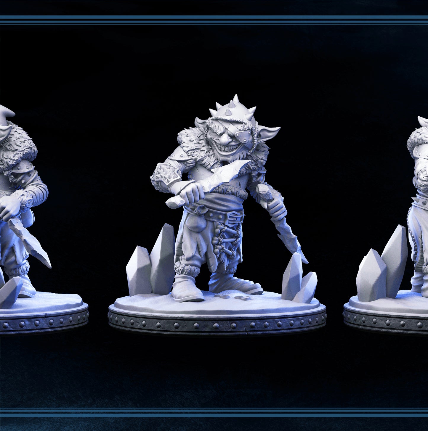 Gremlin (alternative version) - FREEZING DARKNESS - MASTERS OF DUNGEONS QUEST - Primal Collectibles