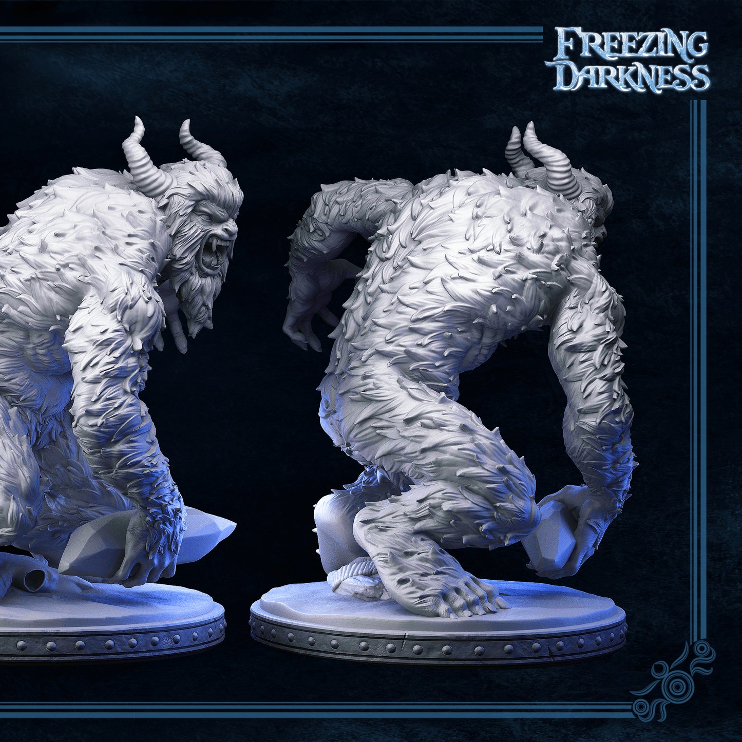 Yeti - FREEZING DARKNESS - MASTERS OF DUNGEONS QUEST - Primal Collectibles