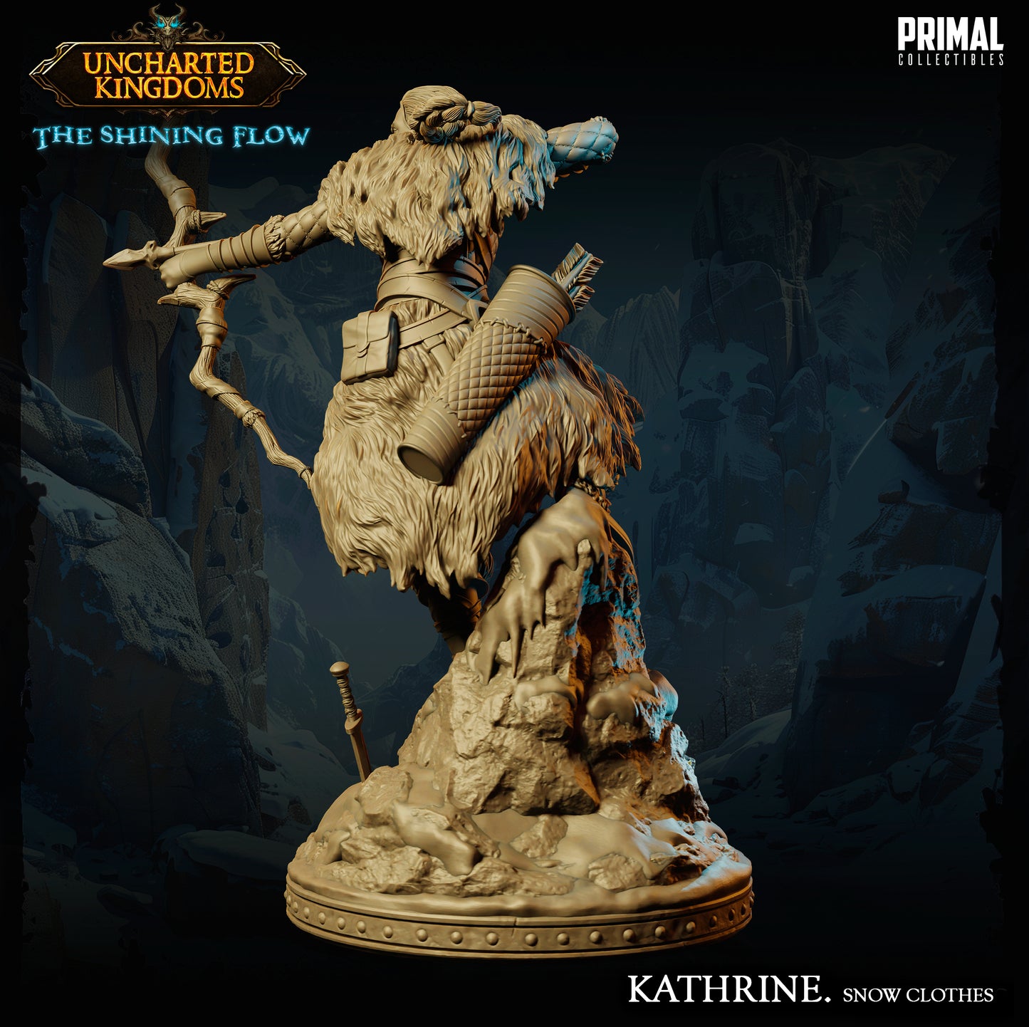 Fighter - Kathrine Bromm - Snow Clothes - May 2024 - Uncharted Kingdoms