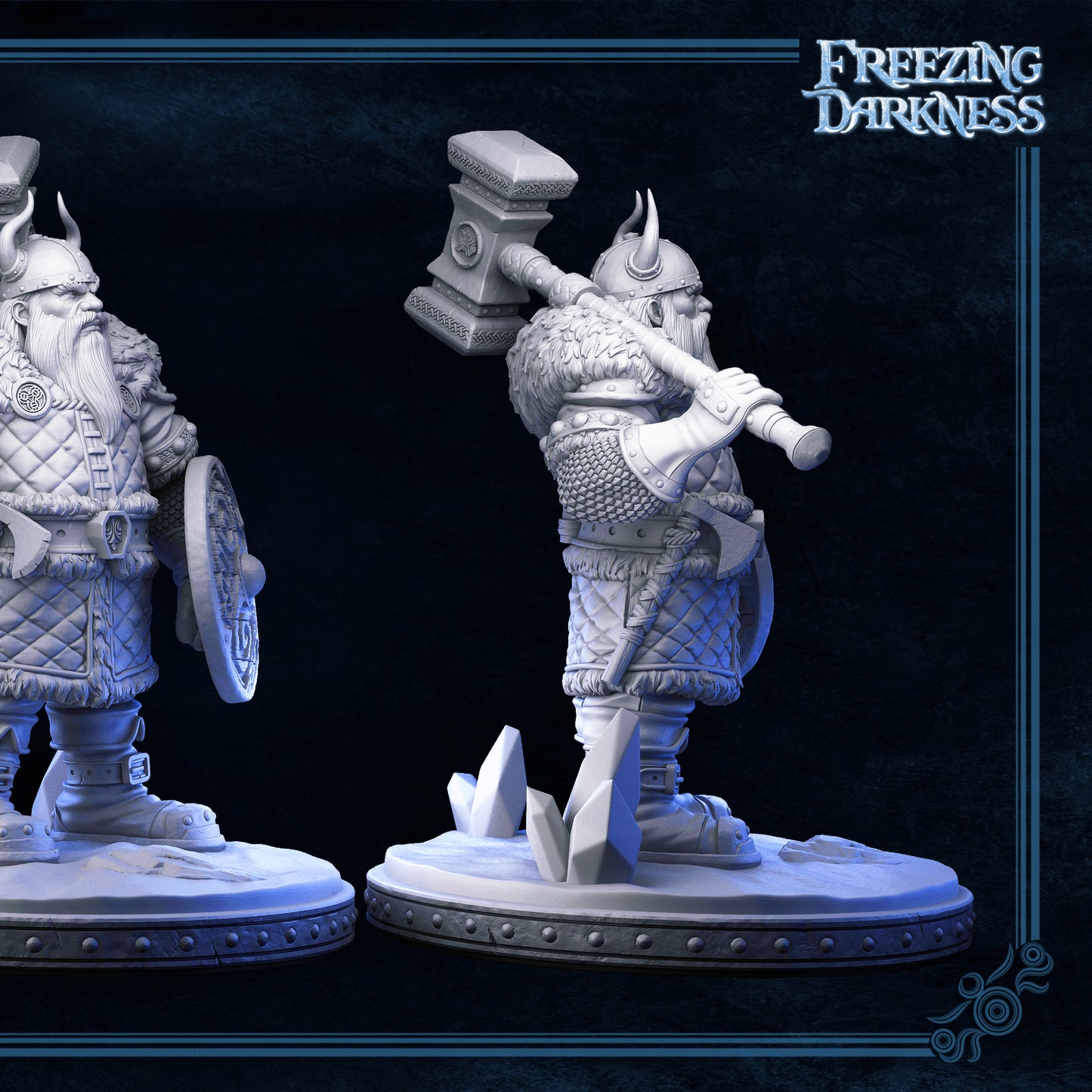 Dwarf - Argos - FREEZING DARKNESS - MASTERS OF DUNGEONS QUEST - Primal Collectibles