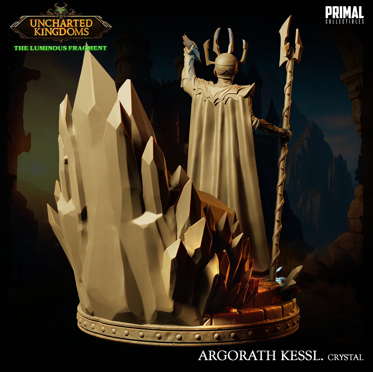 Dark wizard - Argorath Kessl (crystal powerful version) - March 2024 - Uncharted Kingdoms