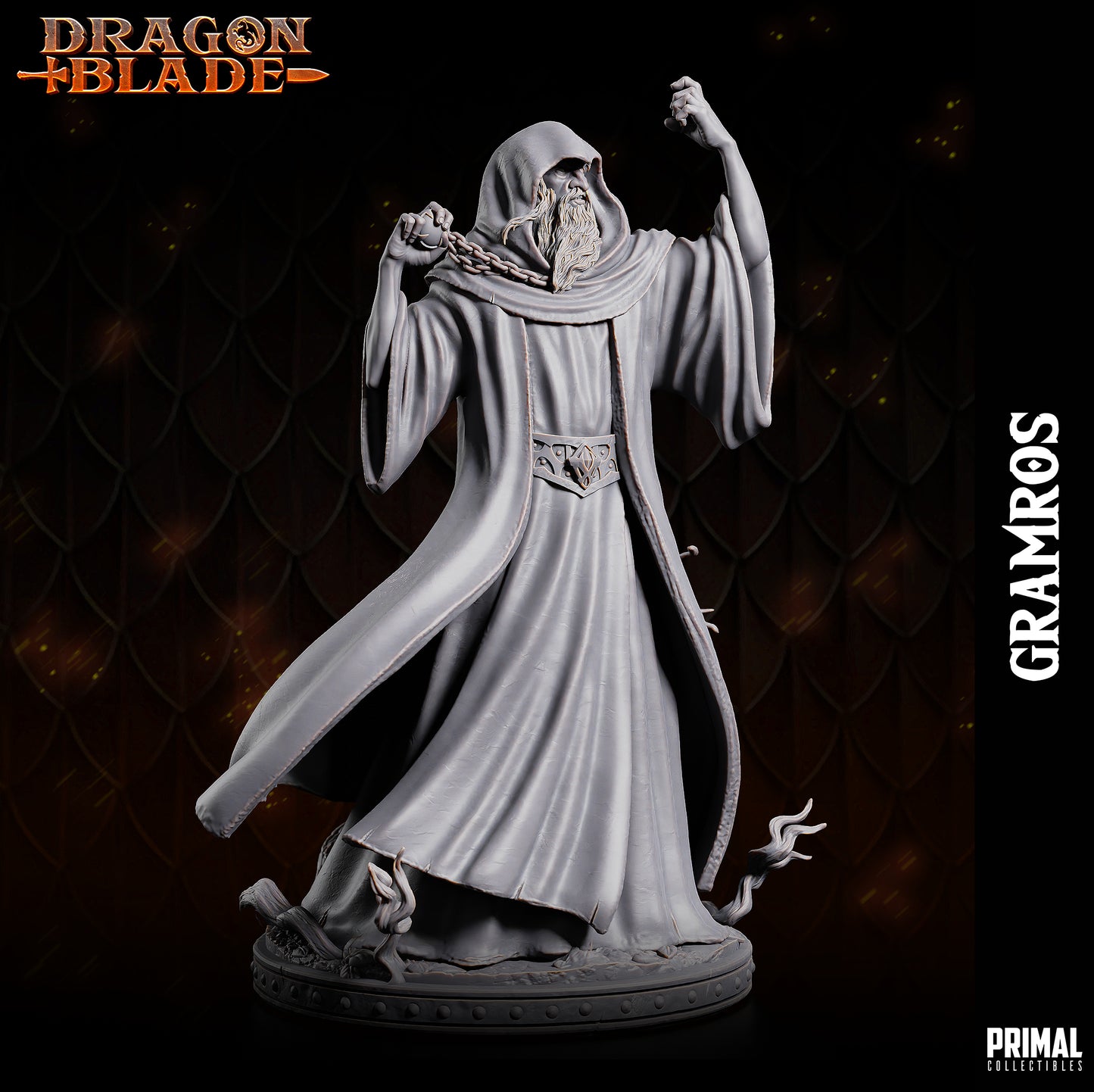 Dark Wizard  - Gramros (the dark one) - October 2023 - DRAGONBLADE-  MASTERS OF DUNGEONS QUEST