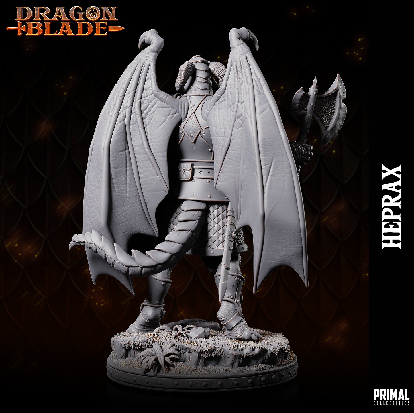 Draconian - fighter-  Heprax - November 2023 - DRAGONBLADE-  MASTERS OF DUNGEONS QUEST