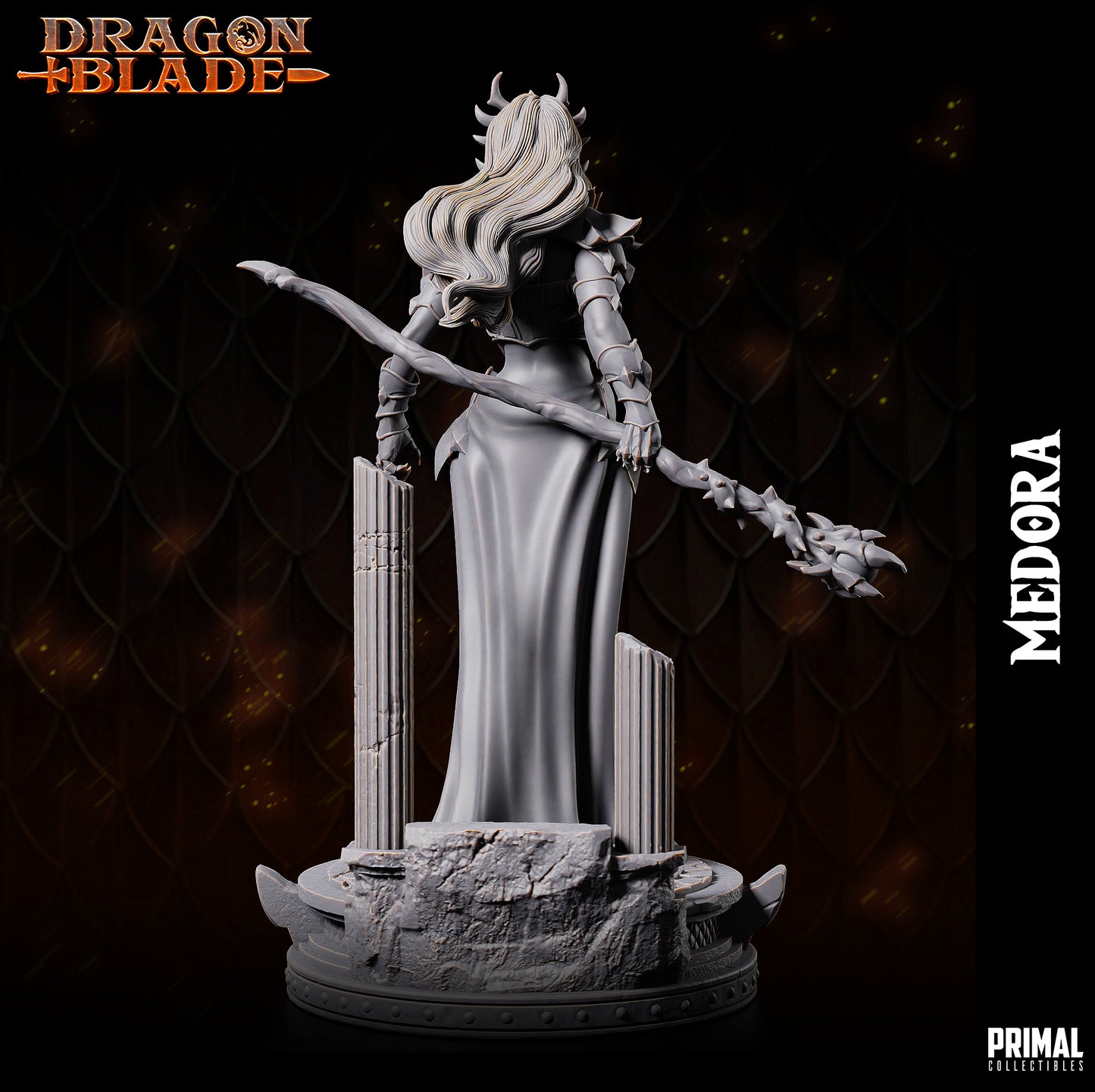 Dragon Dark Queen - Medora -  September 2023 - DRAGONBLADE-  MASTERS OF DUNGEONS QUEST