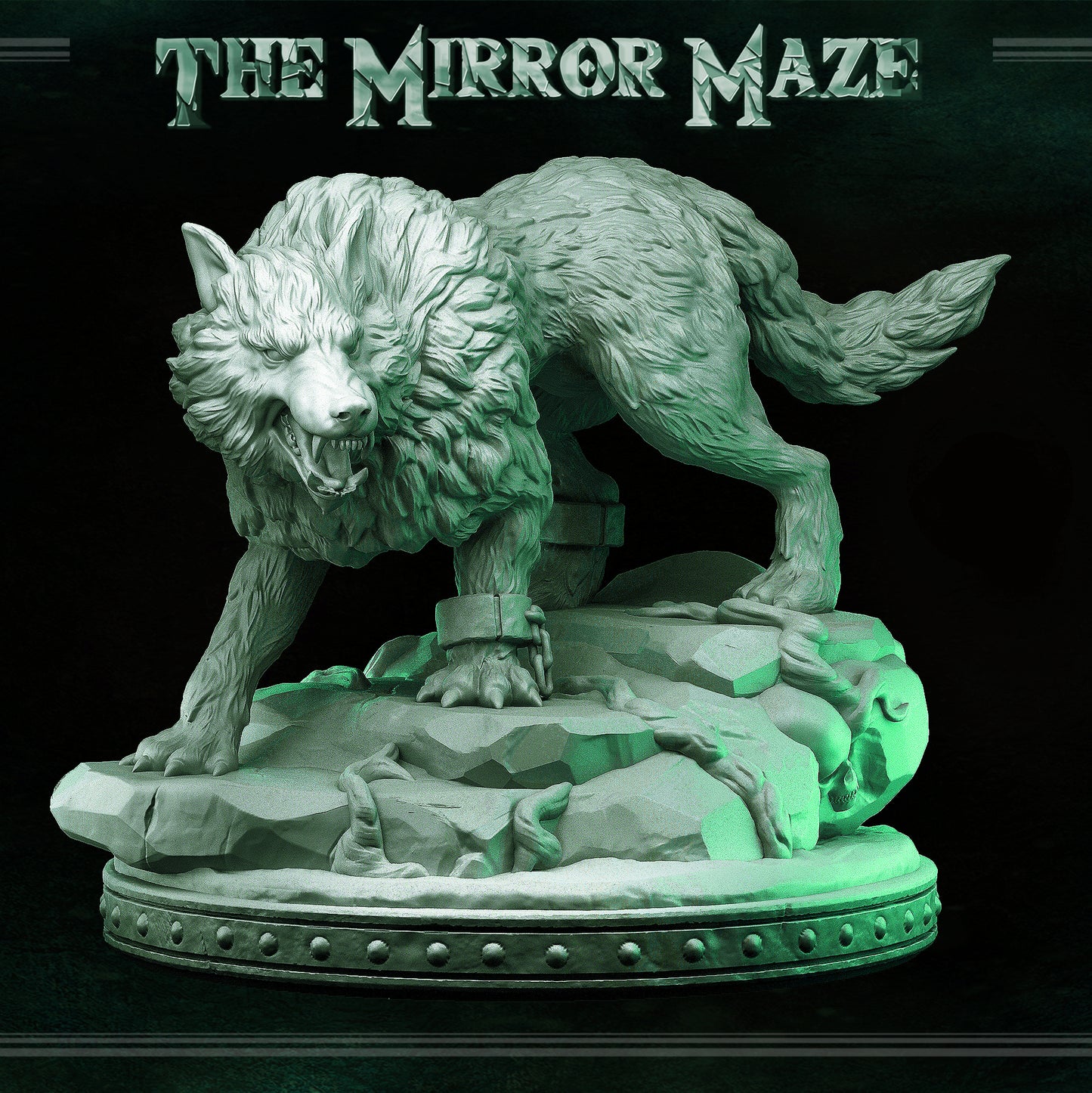 Giant Wolf - THE MIRROR MAZE - MASTERS OF DUNGEONS QUEST - Primal Collectibles