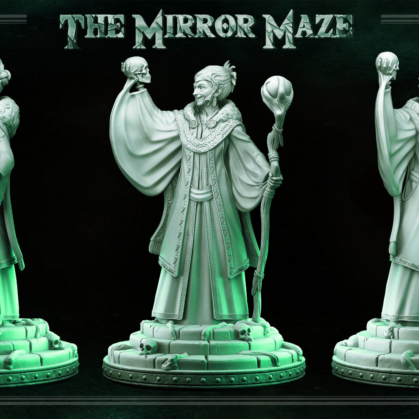 Boss Archmage - Lilith - THE MIRROR MAZE - MASTERS OF DUNGEONS QUEST - Primal Collectibles