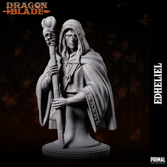 Wizard - Edheliel - Bust - May 2023 - DRAGONBLADE-  MASTERS OF DUNGEONS QUEST - Primal Collectibles