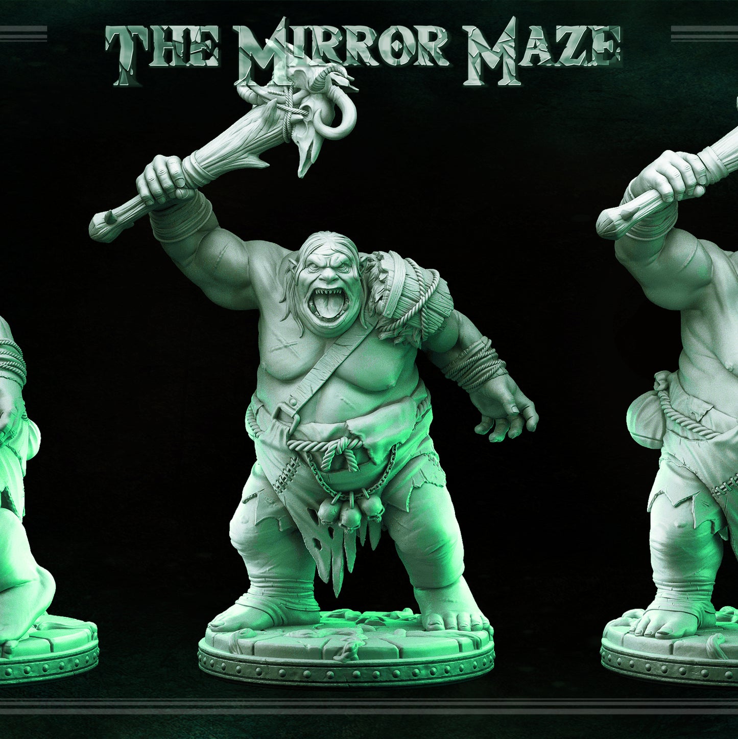 Ogre - Kerag - THE MIRROR MAZE - MASTERS OF DUNGEONS QUEST - Primal Collectibles