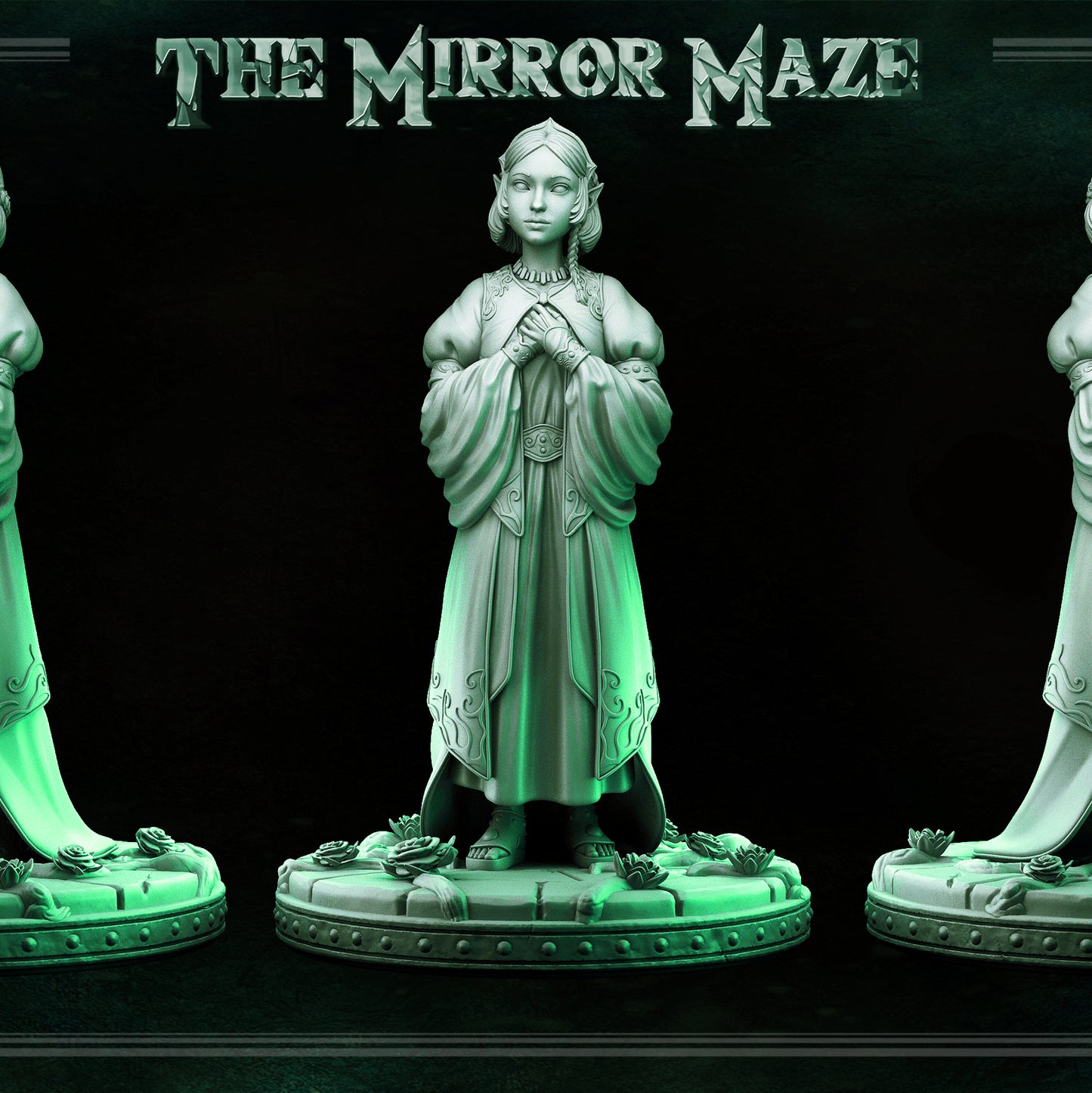 Elf Princess - Enora -  THE MIRROR MAZE - MASTERS OF DUNGEONS QUEST - Primal Collectibles