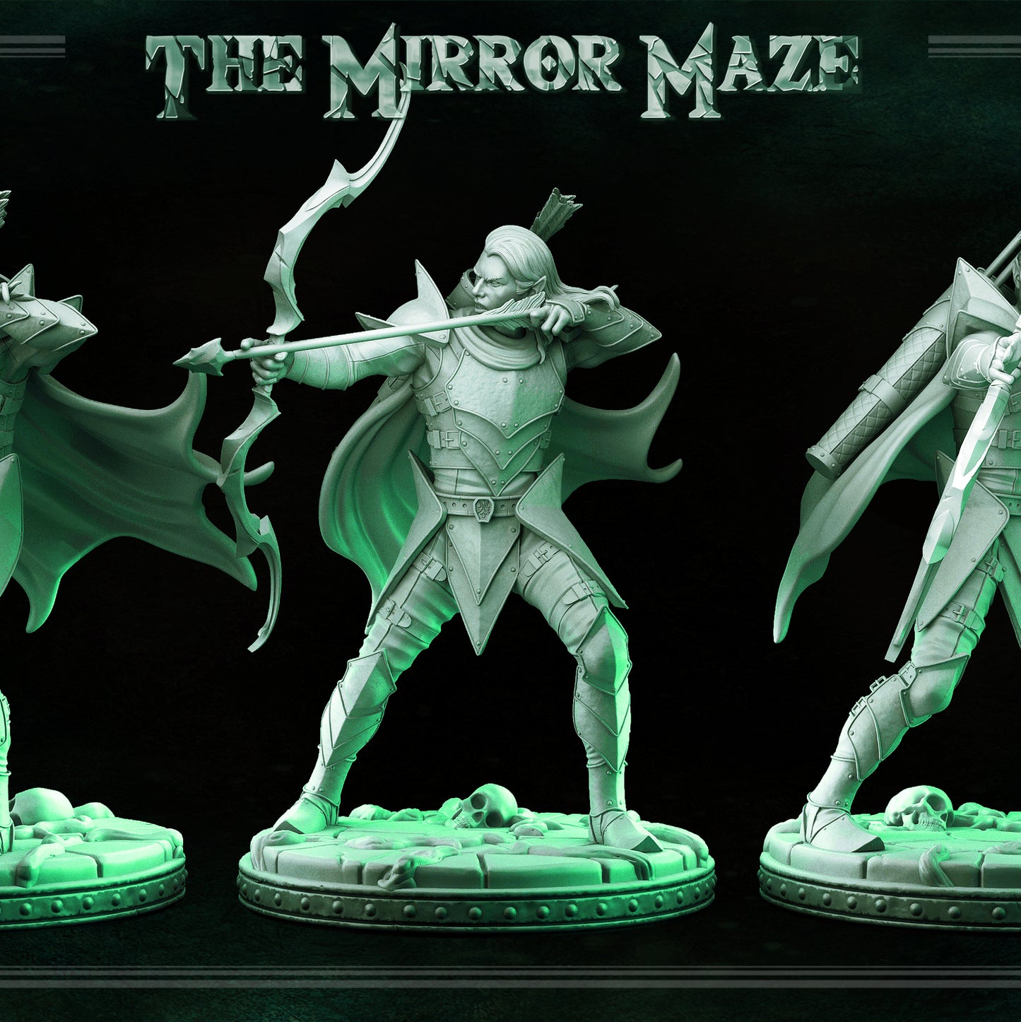 Elf - Haggar - THE MIRROR MAZE - MASTERS OF DUNGEONS QUEST - Primal Collectibles