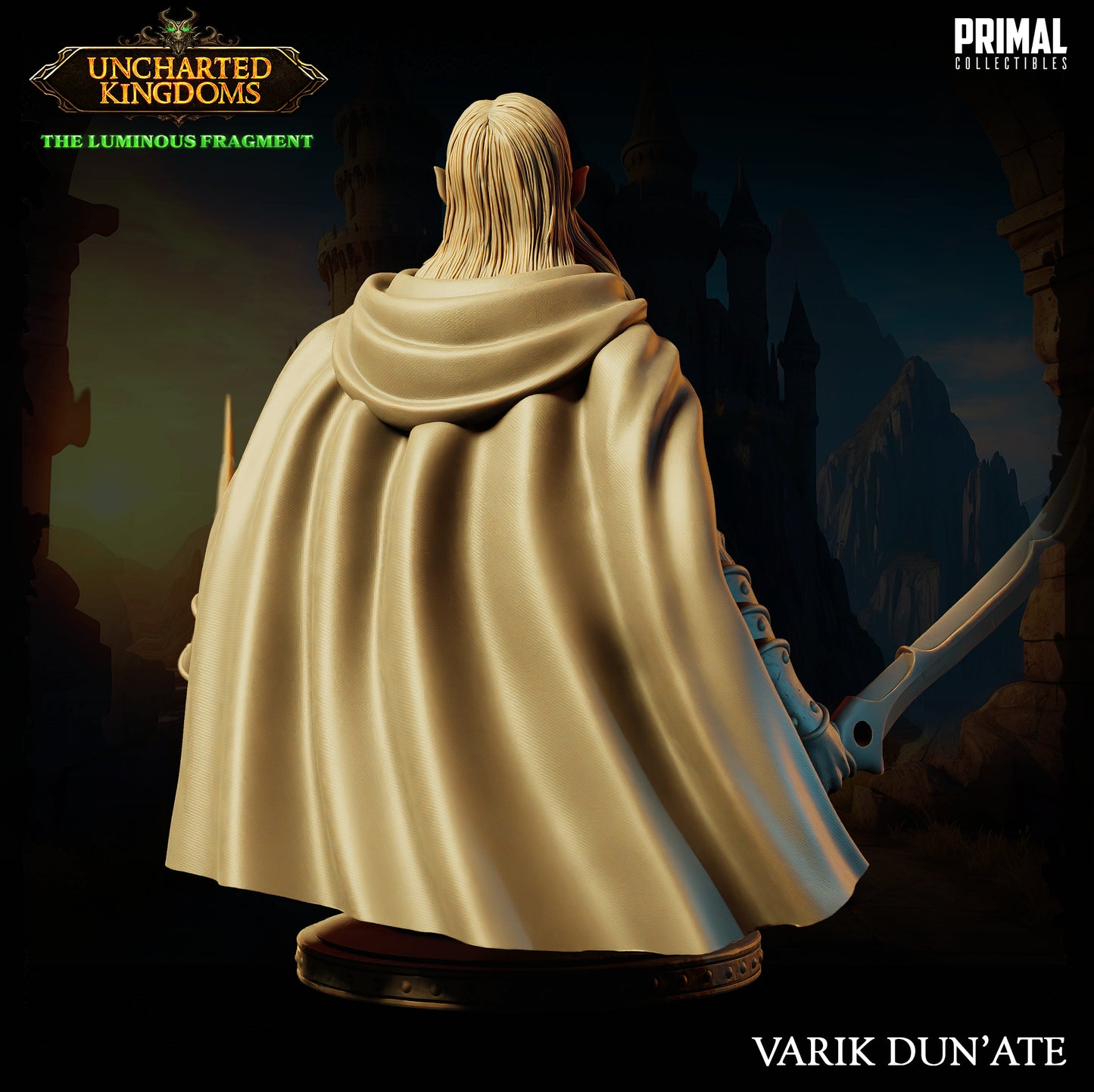 Dark Elf - Varik Dun´Ate - Bust - February 2024 - Uncharted Kingdoms