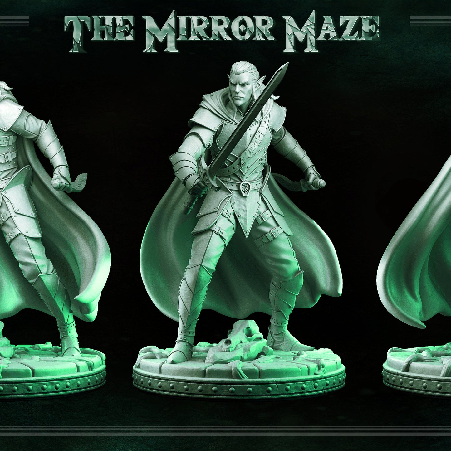 Elf - Augur - THE MIRROR MAZE - MASTERS OF DUNGEONS QUEST - Primal Collectibles