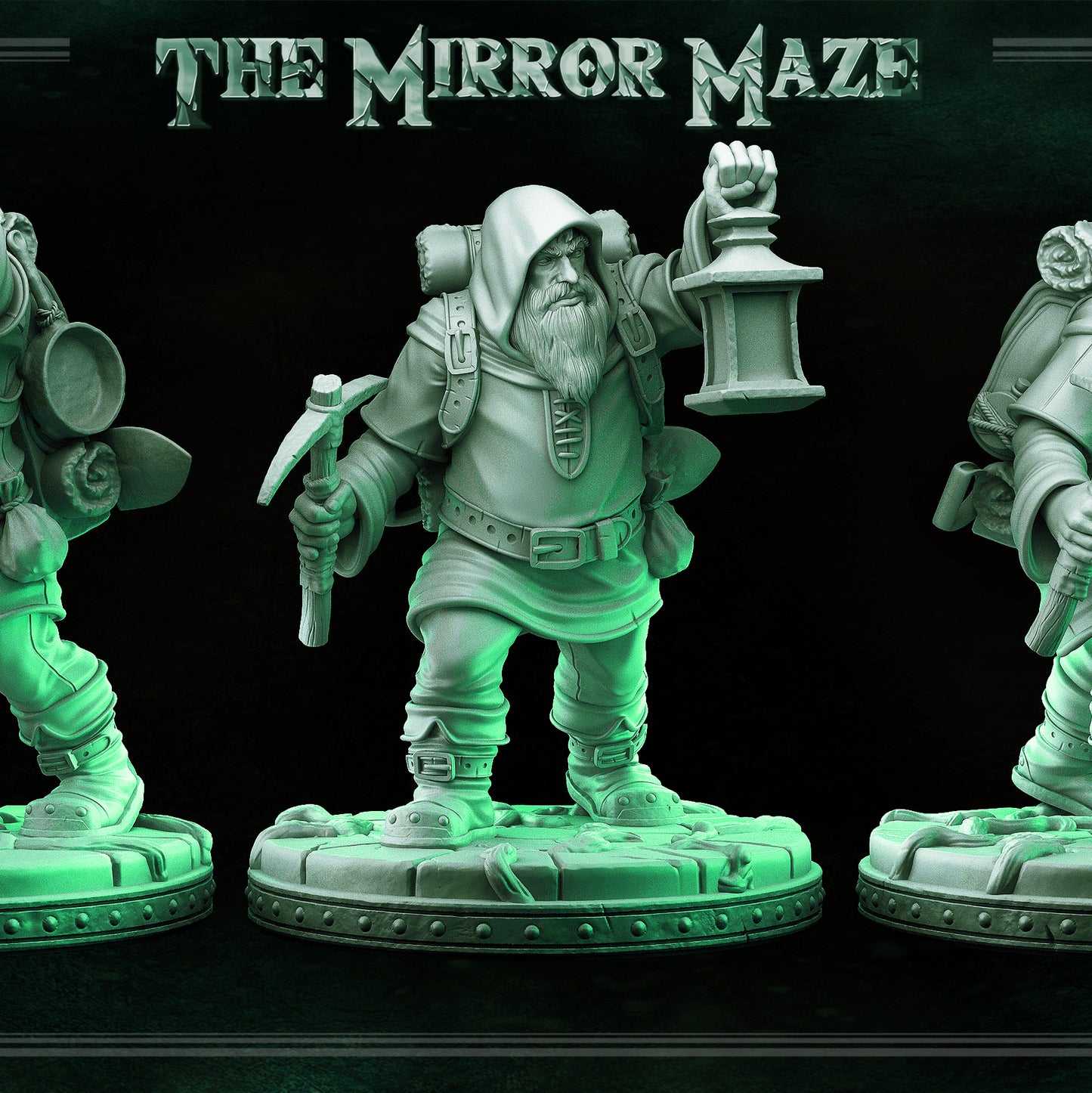 Prospector - THE MIRROR MAZE - MASTERS OF DUNGEONS QUEST - Primal Collectibles