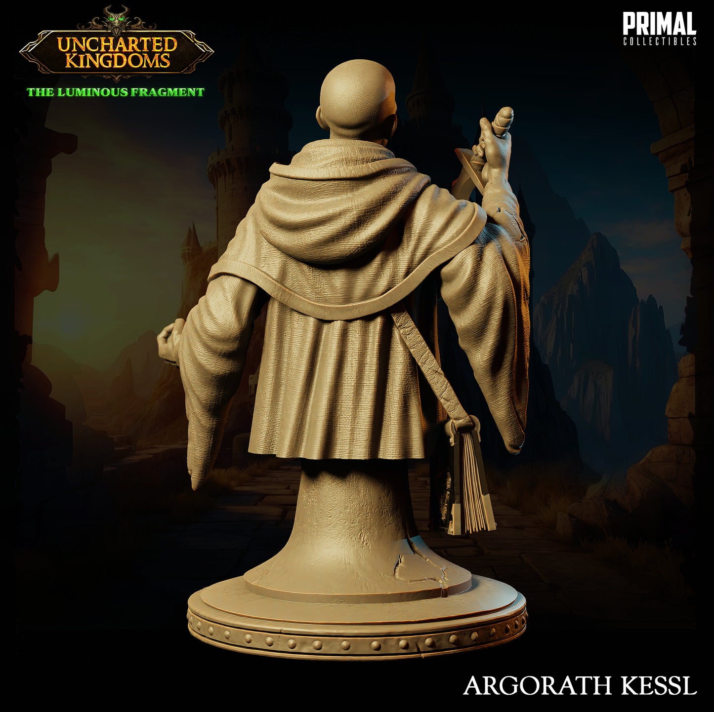 Dark wizard - Argorath Kessl - Bust - February 2024 - Uncharted Kingdoms