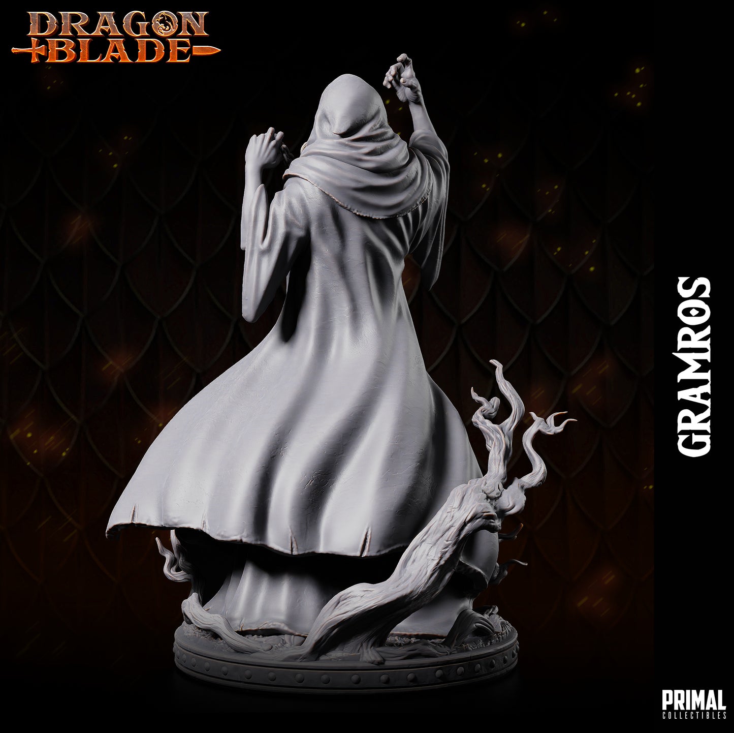 Dark Wizard  - Gramros (the dark one) - October 2023 - DRAGONBLADE-  MASTERS OF DUNGEONS QUEST