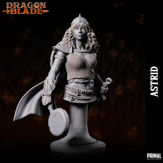 Fighter - Rogue -  Astride - Bust - October 2023 - DRAGONBLADE-  MASTERS OF DUNGEONS QUEST