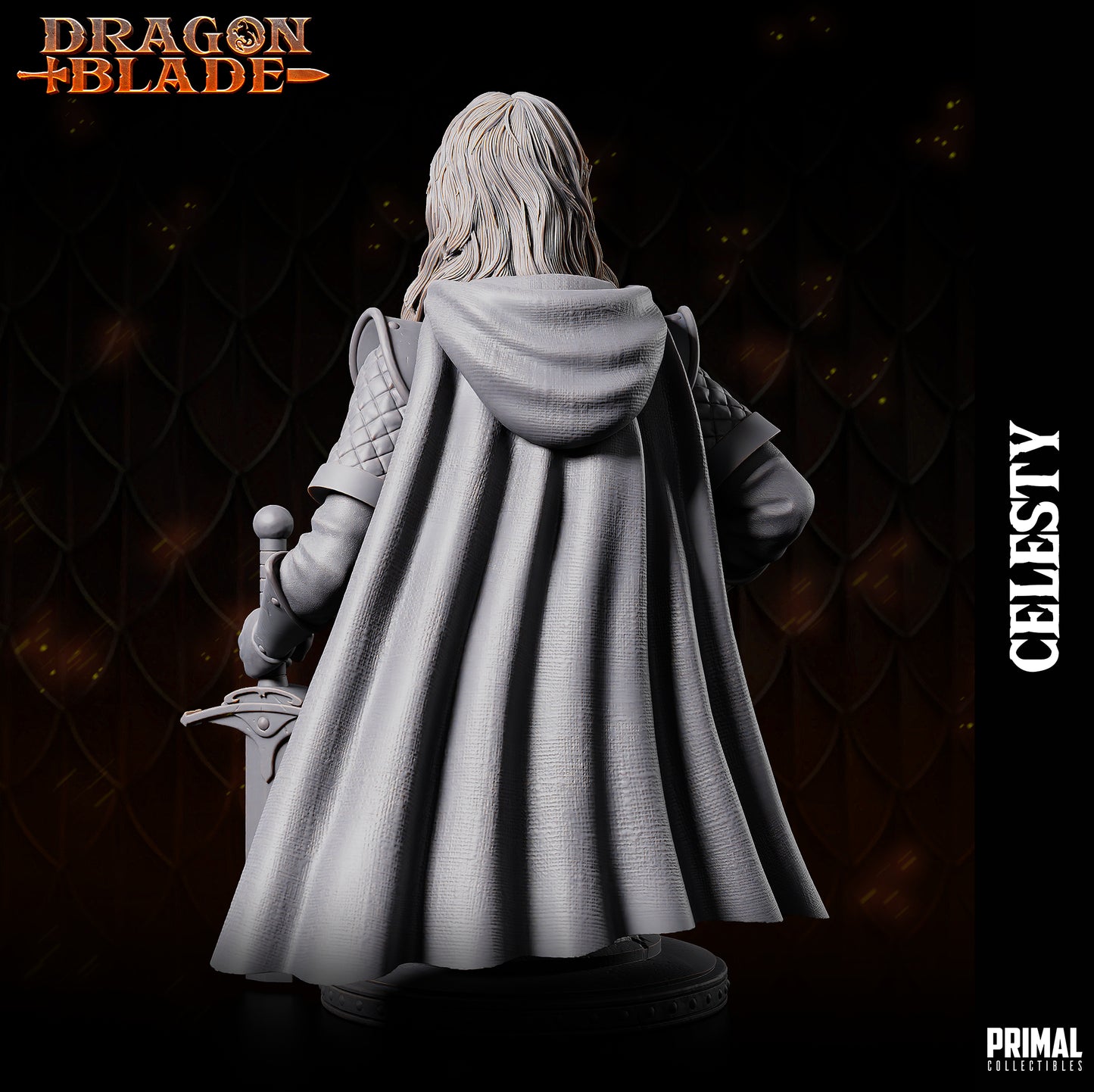 Noble princess - Celesty Sunwindy - Bust -  January 2023 - DRAGONBLADE- MASTERS OF DUNGEONS QUEST