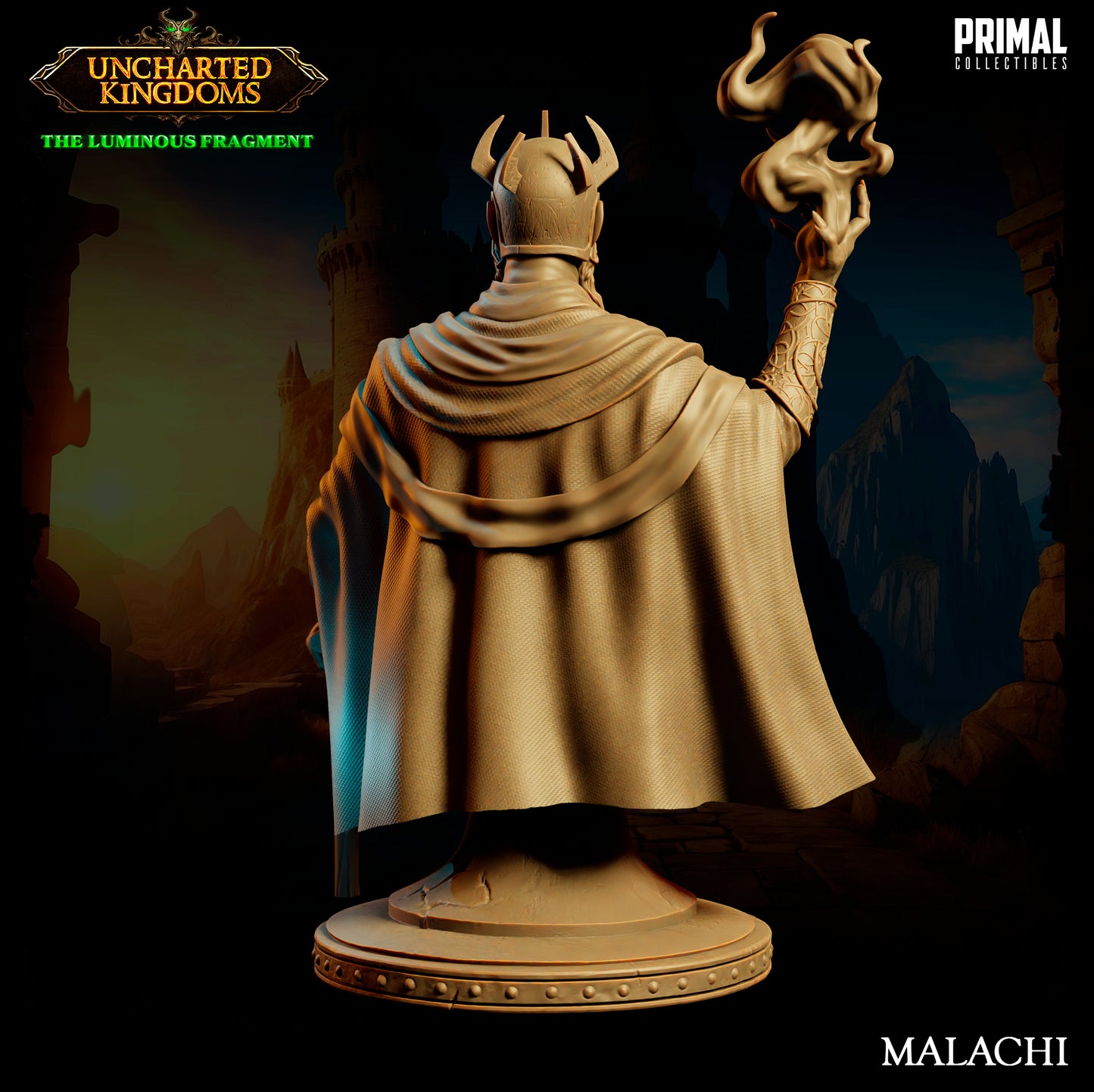 Wizard - Malachi - Bust - April 2024 - Uncharted Kingdoms