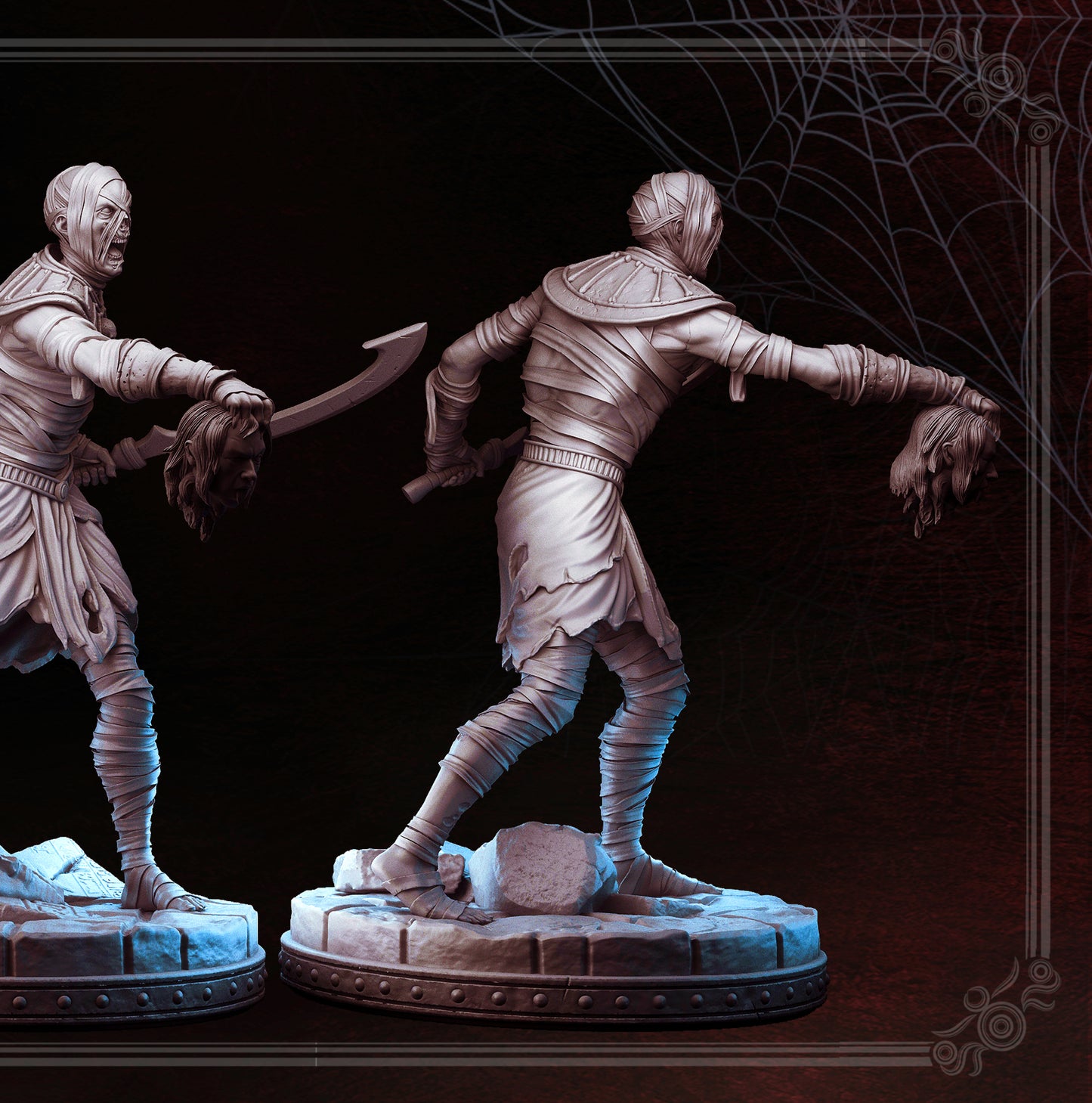 Mummy -  March 2023 - THE RISE OF THE DEATH LORD - MASTERS OF DUNGEONS QUEST - Primal Collectibles