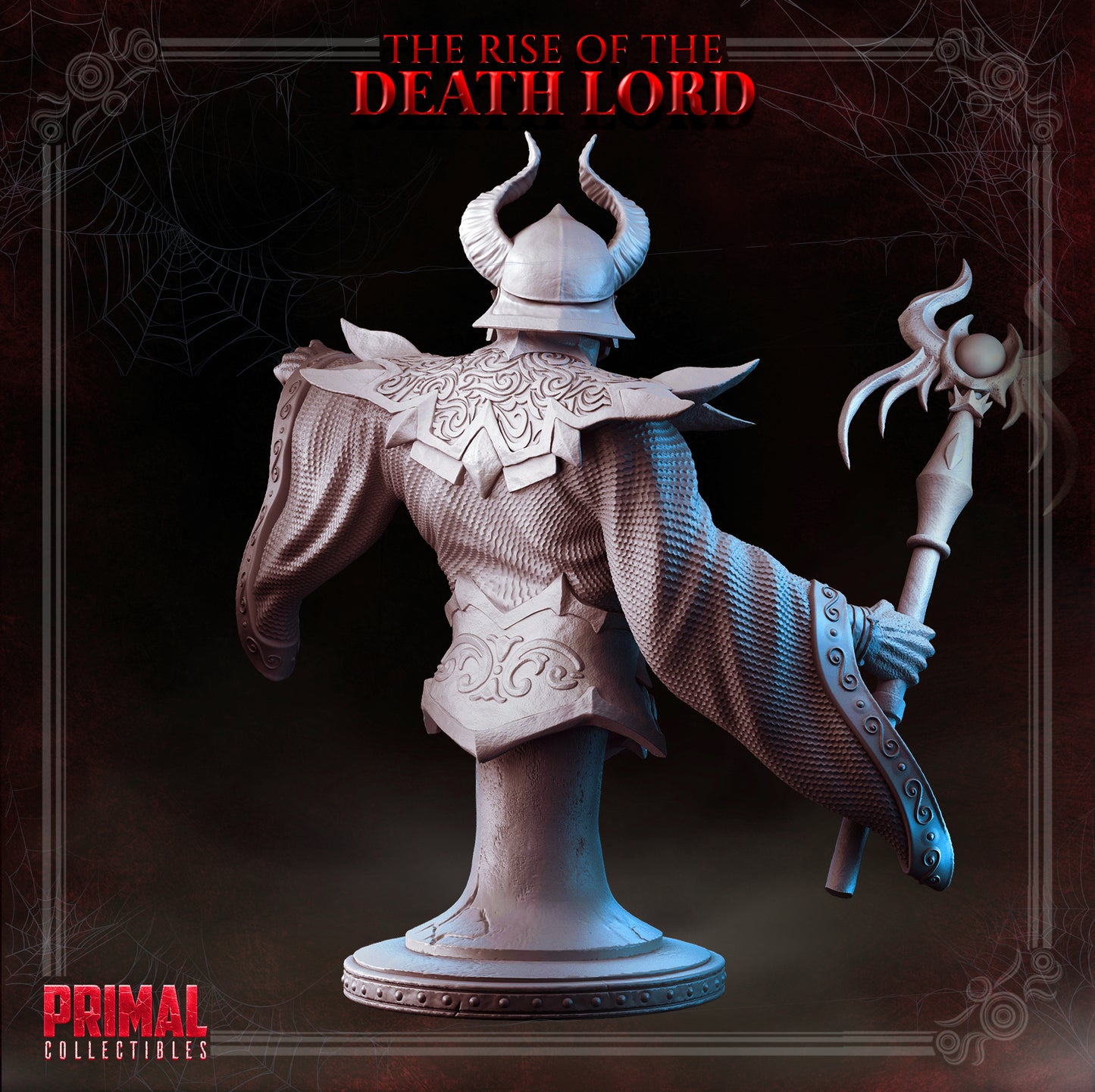 Death Lord - Thurgoth - Bust - March 2023 - THE RISE OF THE DEATH LORD -  MASTERS OF DUNGEONS QUEST - Primal Collectibles