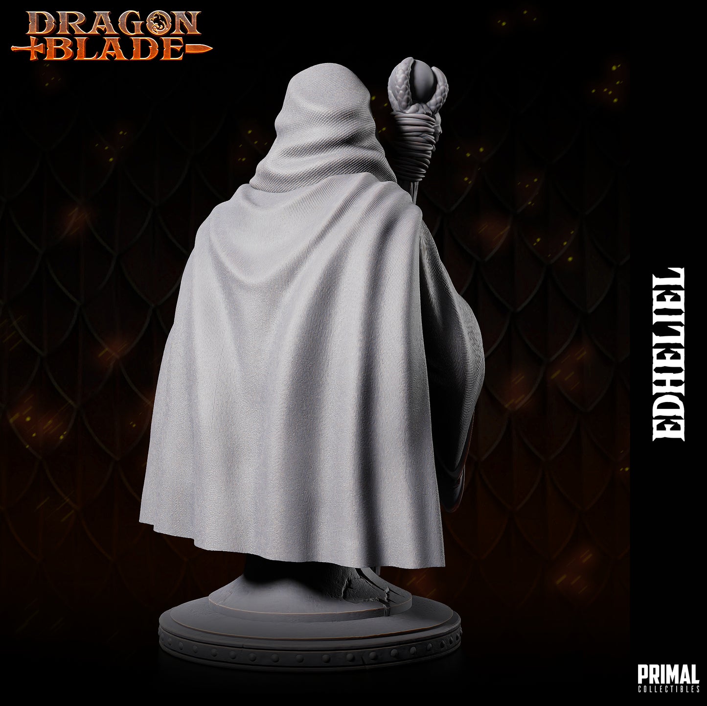 Wizard - Edheliel - Bust - May 2023 - DRAGONBLADE-  MASTERS OF DUNGEONS QUEST - Primal Collectibles