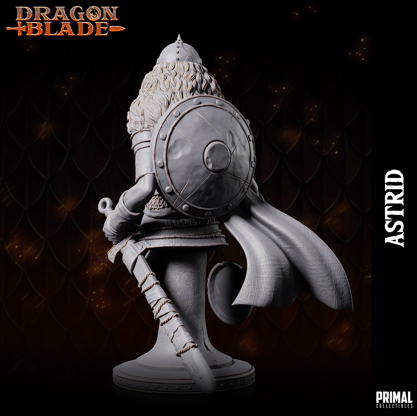 Fighter - Rogue -  Astride - Bust - October 2023 - DRAGONBLADE-  MASTERS OF DUNGEONS QUEST