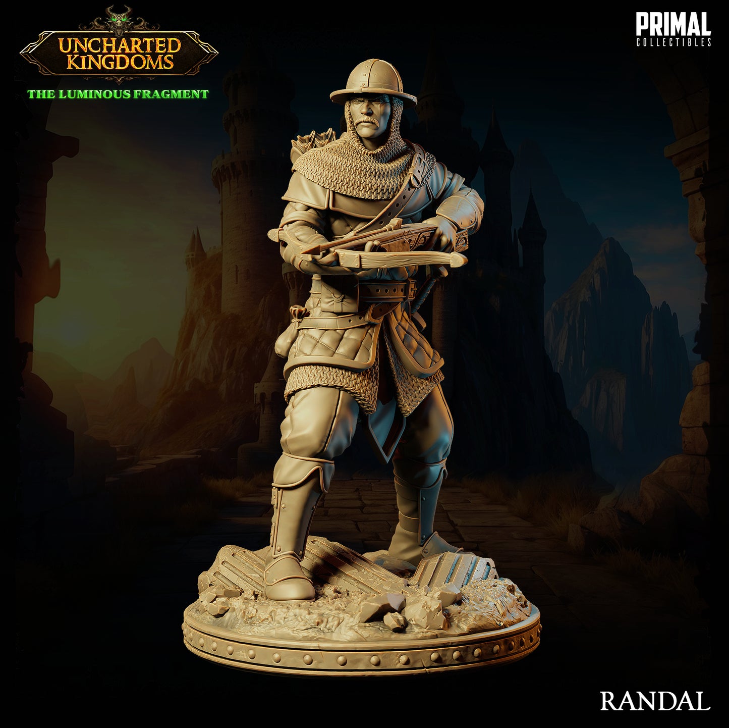 3 miniatures - 32mm - Soldiers Bundle - Uncharted Kingdoms