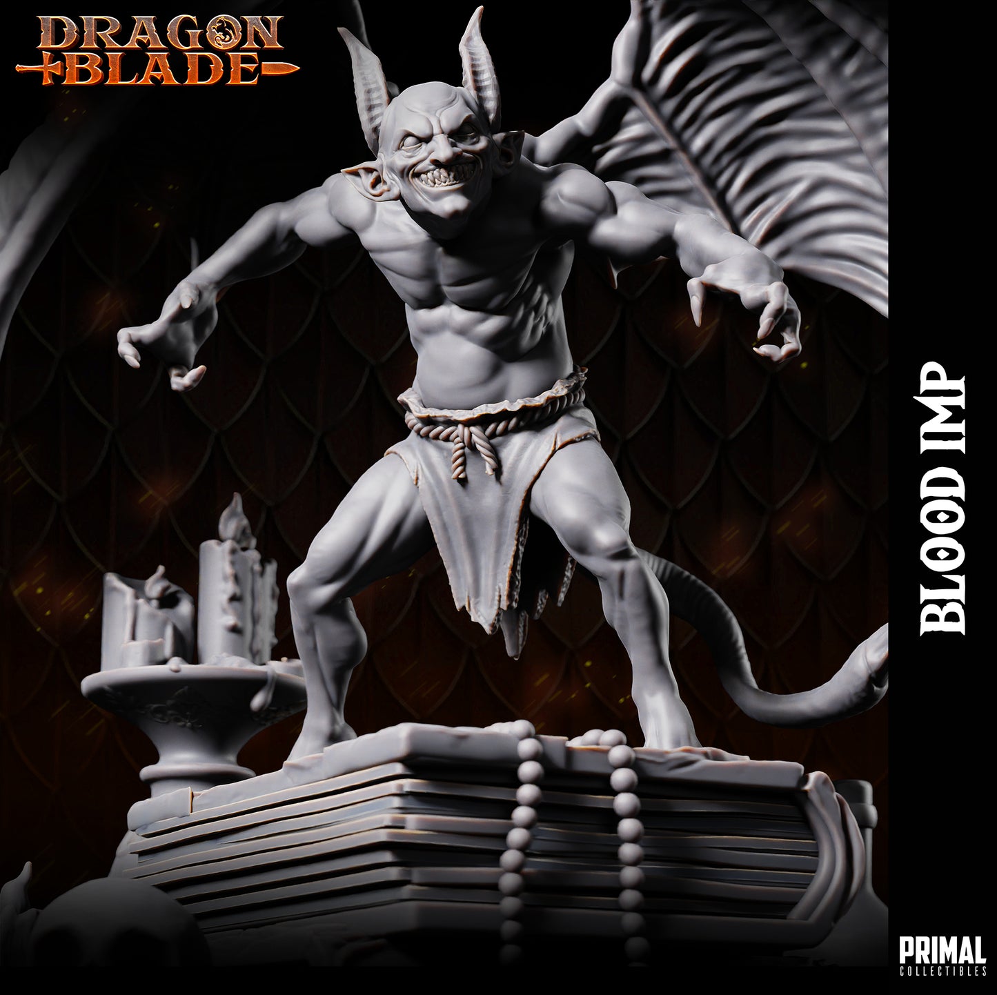 Creature - Blood Imp  B - November 2023 - DRAGONBLADE-  MASTERS OF DUNGEONS QUEST