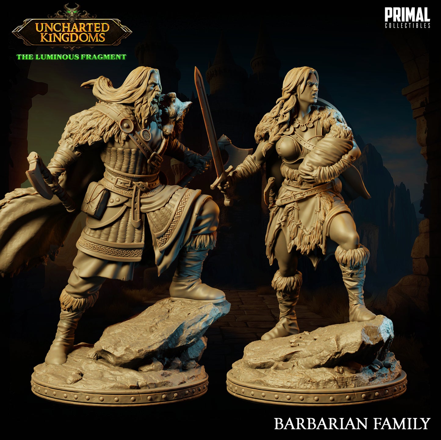 Barbarian Family - Kara & Fegur - February 2024 - Uncharted Kingdoms