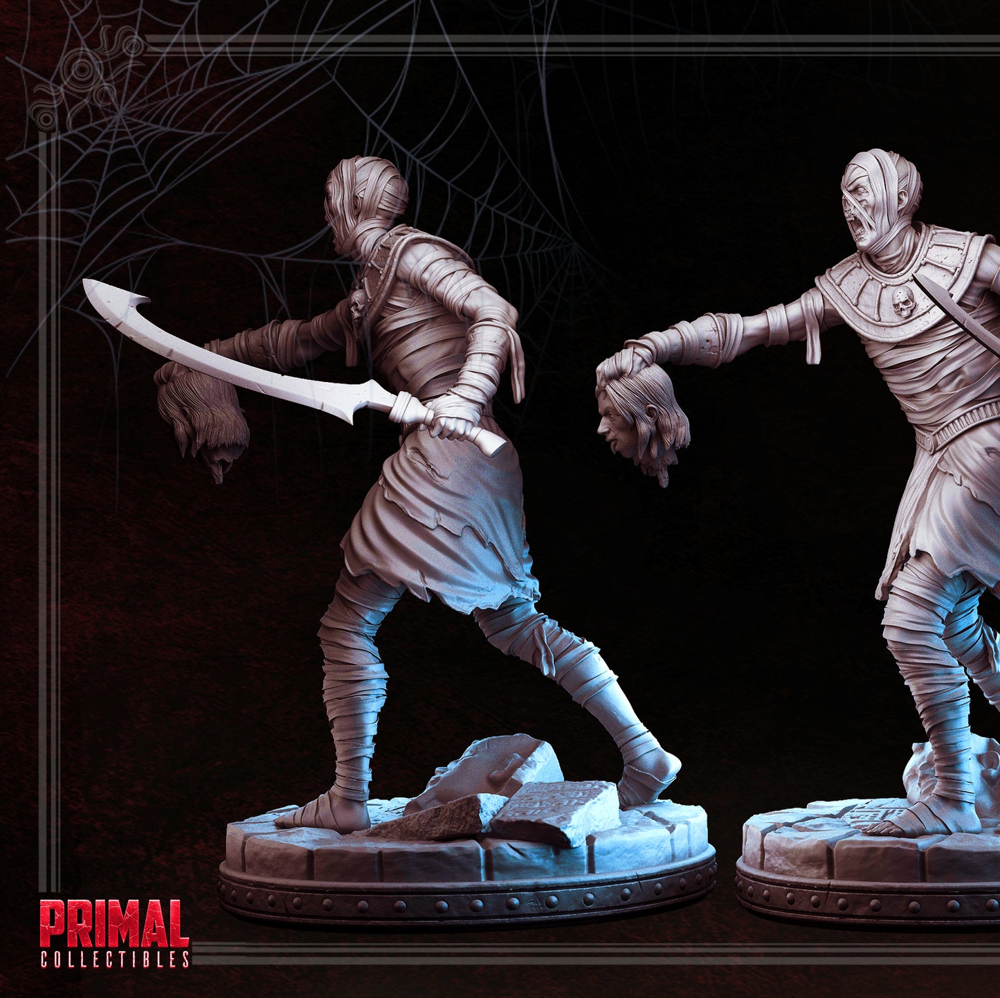 Mummy -  March 2023 - THE RISE OF THE DEATH LORD - MASTERS OF DUNGEONS QUEST - Primal Collectibles