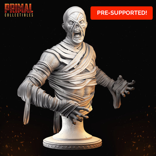 Mummy - bust -  MASTERS OF DUNGEONS QUEST - Primal Collectibles