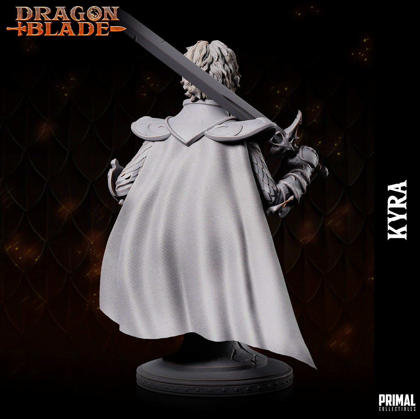 Fighter - Kyra  - Bust - November 2023 - DRAGONBLADE-  MASTERS OF DUNGEONS QUEST