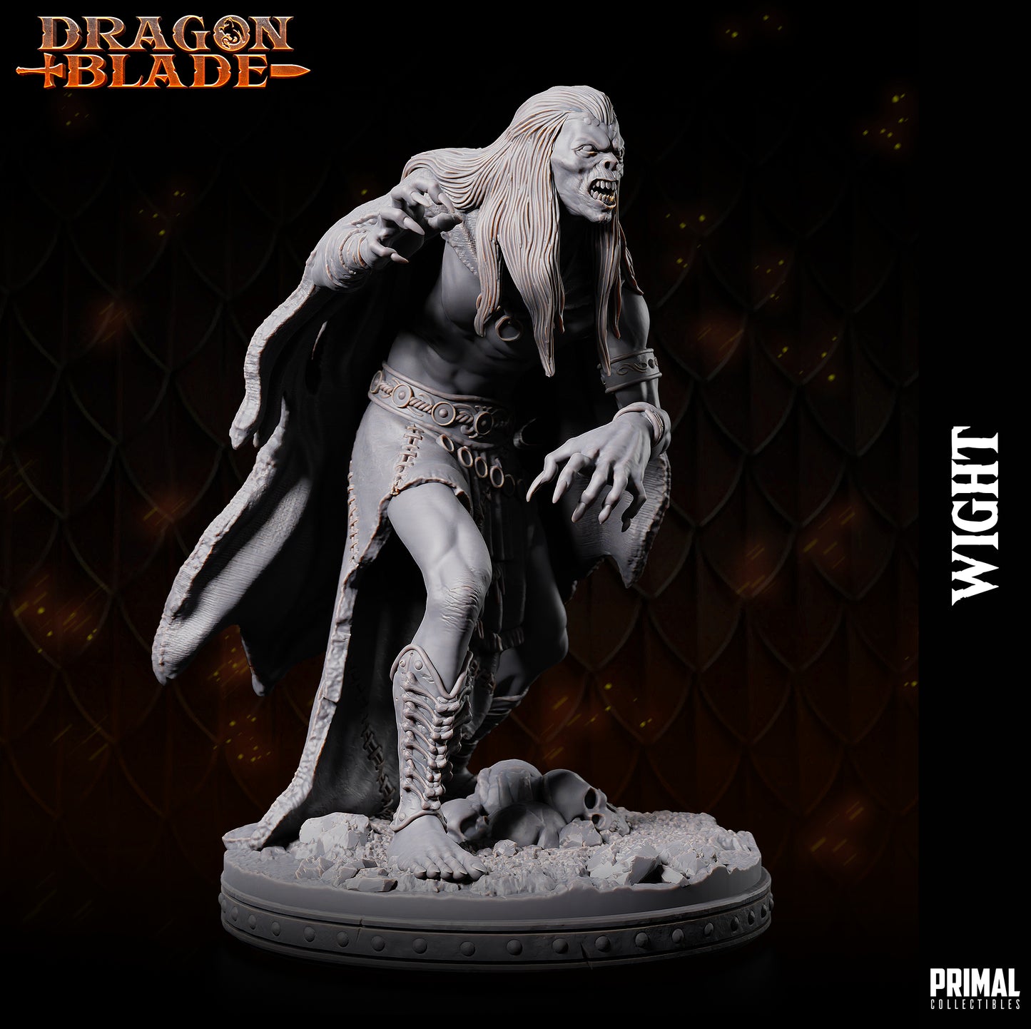 Creature - Wight B - October - 2023 - DRAGONBLADE-  MASTERS OF DUNGEONS QUEST