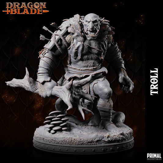 Creature - Troll - June 2023 - DRAGONBLADE-  MASTERS OF DUNGEONS QUEST - Primal Collectibles