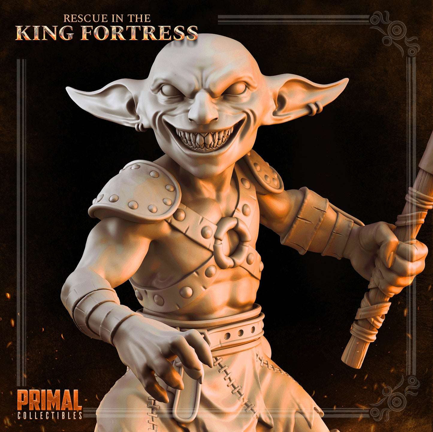 Goblin (alternative version) - April 2023 - RESCUE IN THE KING FORTRESS -  MASTERS OF DUNGEONS QUEST - Primal Collectibles