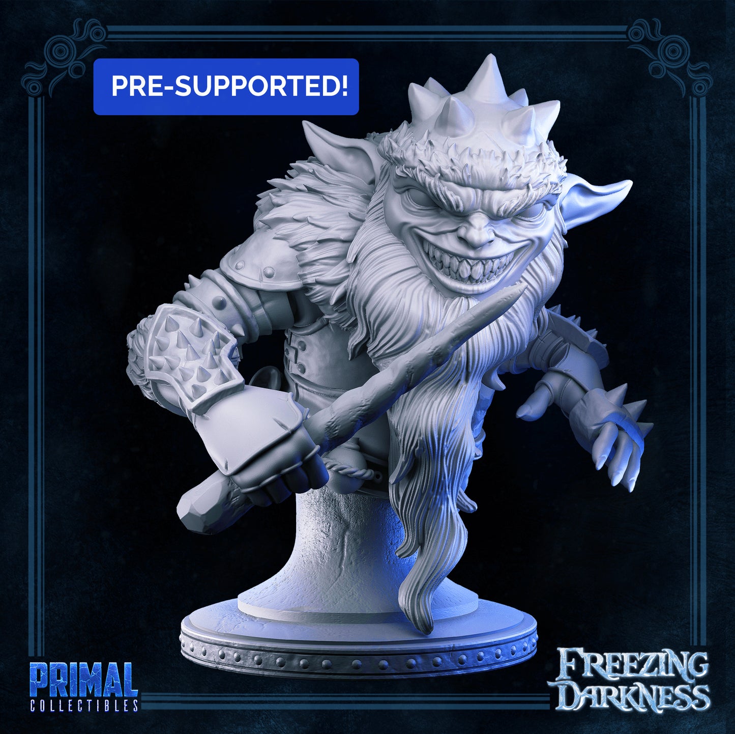 Gremlin - Bust - FREEZING DARKNESS - MASTERS OF DUNGEONS QUEST - Primal Collectibles