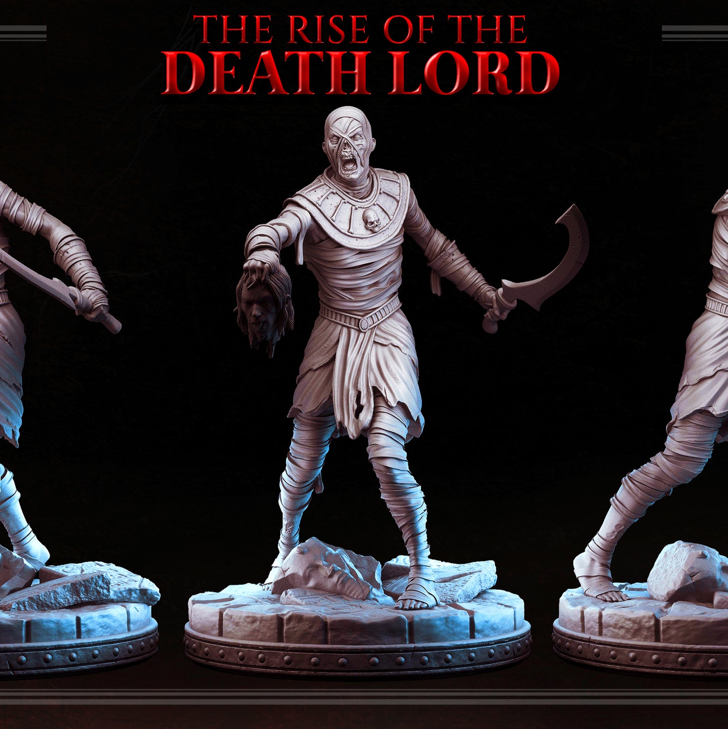 Mummy -  March 2023 - THE RISE OF THE DEATH LORD - MASTERS OF DUNGEONS QUEST - Primal Collectibles