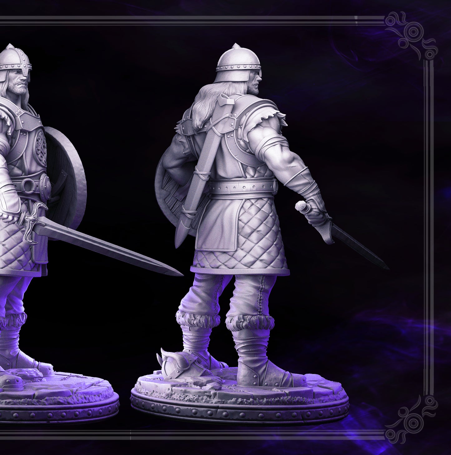 Scout/ Mercenary /Man- at- arms - Caleb - DARK WIZARDS - MASTERS OF DUNGEONS QUEST - Primal Collectibles