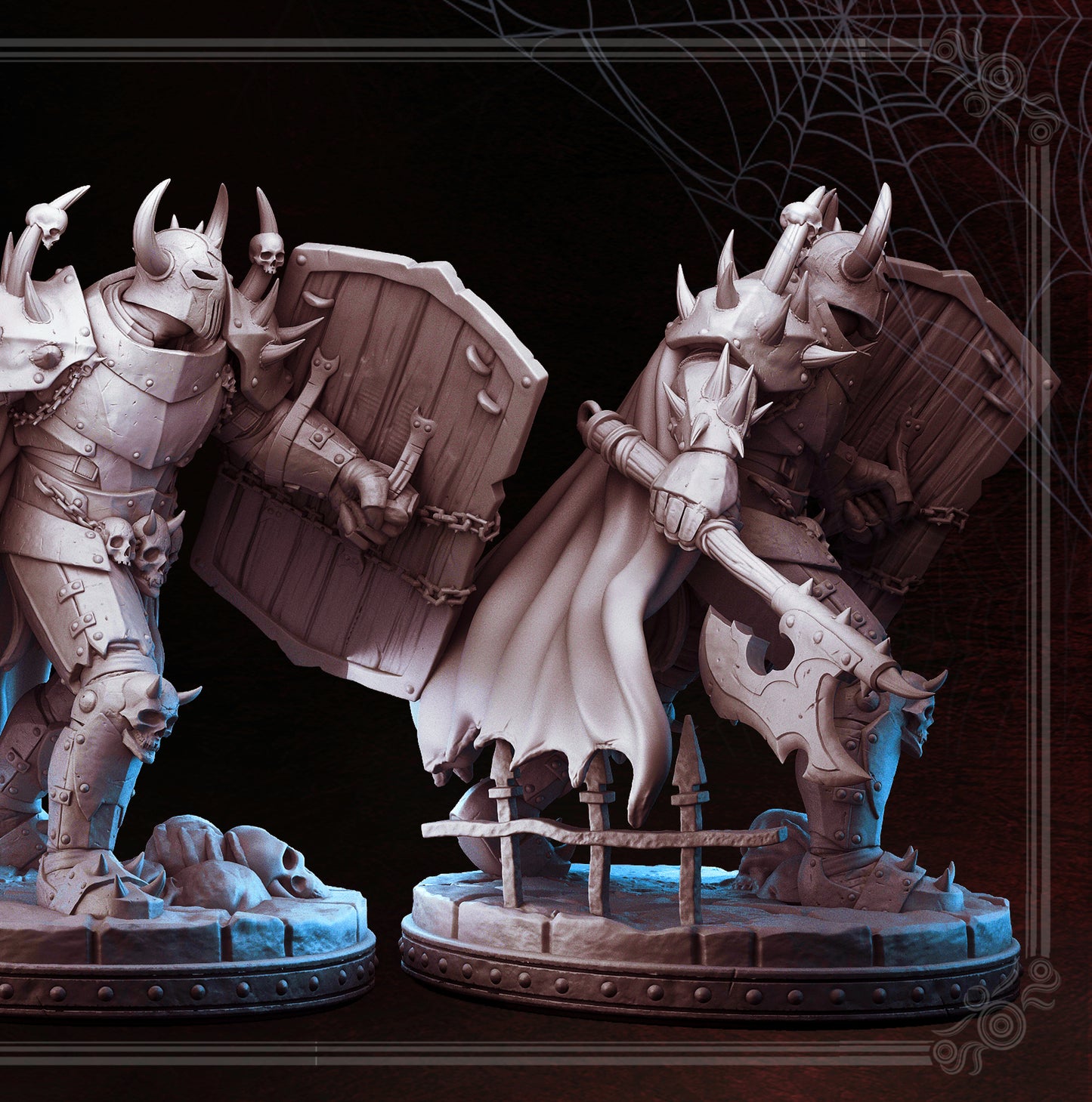 Dark knight - Kalsour - March 2023 - THE RISE OF THE DEATH LORD - MASTERS OF DUNGEONS QUEST - Primal Collectibles