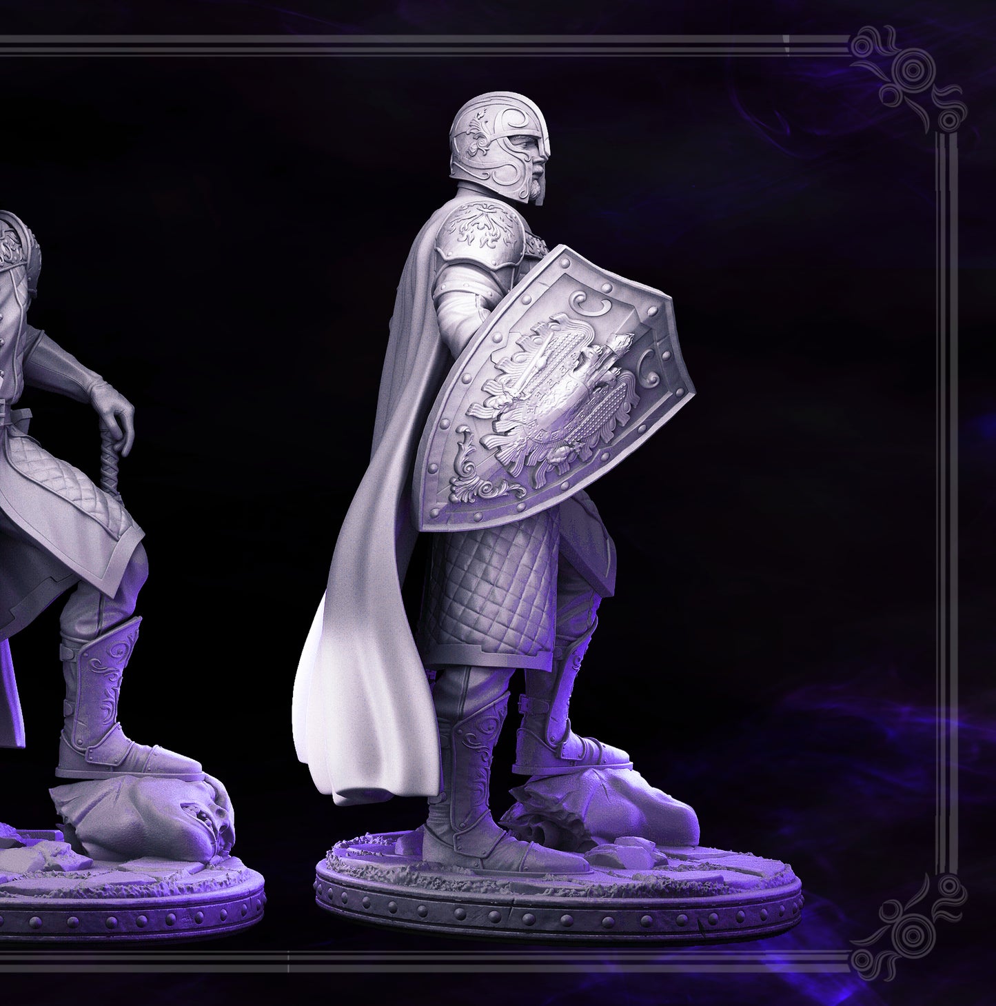 Knight - Demetrius - DARK WIZARDS - MASTERS OF DUNGEONS QUEST - Primal Collectibles