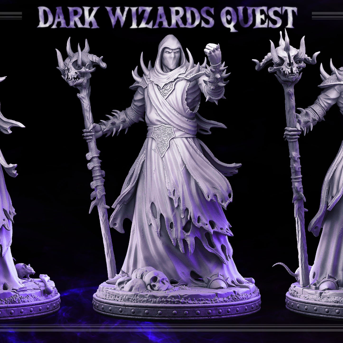 Boss - Wizard - Noxus - DARK WIZARDS - MASTERS OF DUNGEONS QUEST - Primal Collectibles