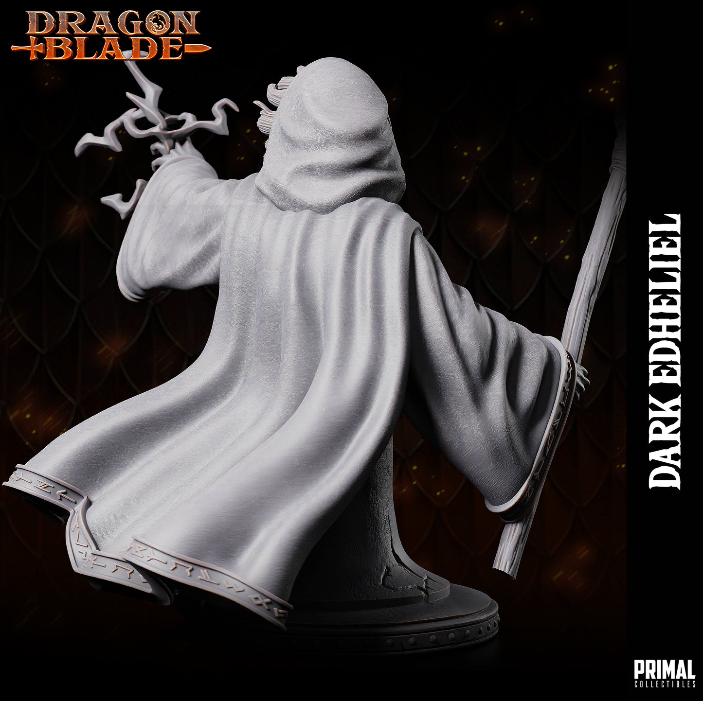 Wizard - Dark Edheliel - Bust - November 2023 - DRAGONBLADE-  MASTERS OF DUNGEONS QUEST