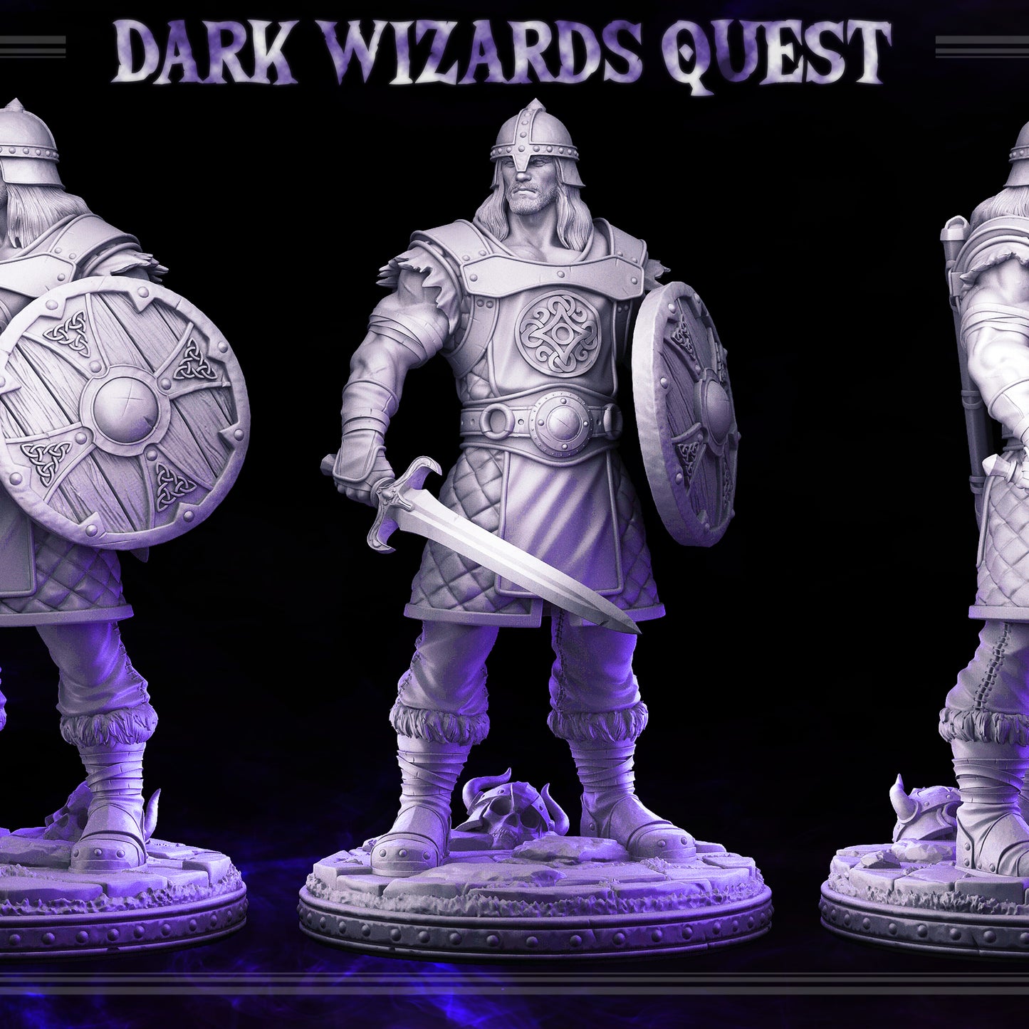 Scout/ Mercenary /Man- at- arms - Caleb - DARK WIZARDS - MASTERS OF DUNGEONS QUEST - Primal Collectibles