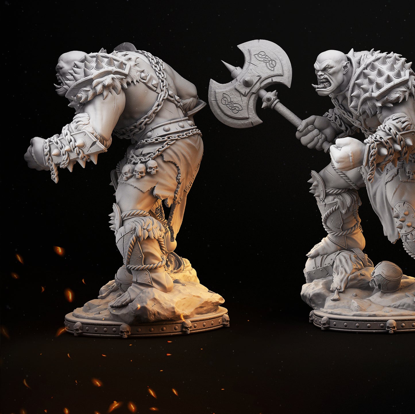 Orc - Bhorlok - MASTERS OF DUNGEONS QUEST - Primal Collectibles