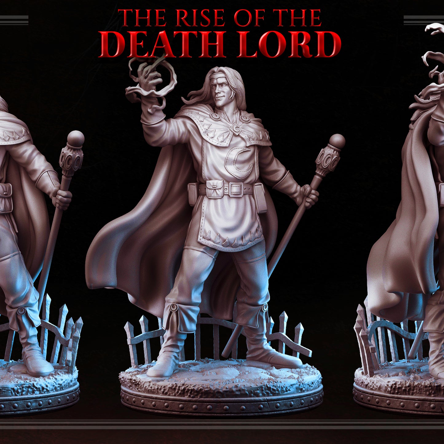 Wizard - Gaspar - March 2023 - THE RISE OF THE DEATH LORD -  MASTERS OF DUNGEONS QUEST - Primal Collectibles